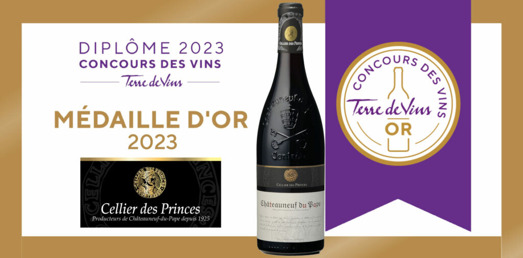 Concours Gilbert et Gaillard Or Châteauneuf du Pape